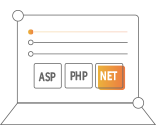 支持ASP、PHP、Asp.Net等多種語言開發(fā)